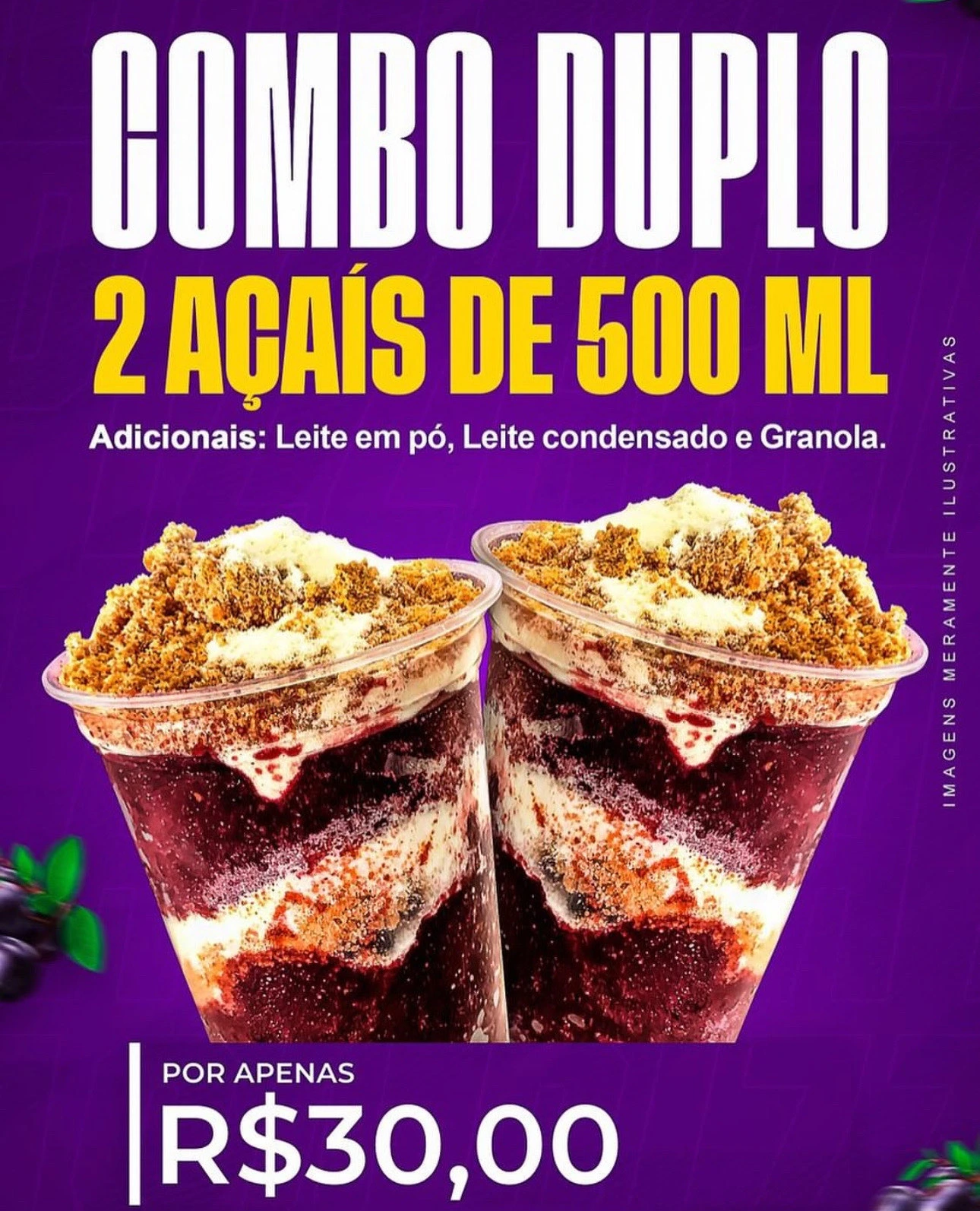 (Apenas Retirada) Açaí 770ml